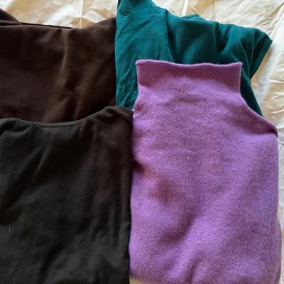 Four Women’s Sweaters from Theory, Agnona, and Banana Republic