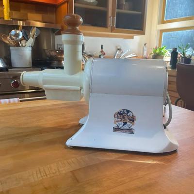 Champion Juicer By Plastaket Mfg. Inc., Model W-1550