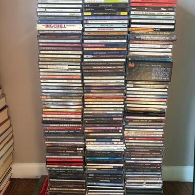 Music CDs Including Jazz, Soundtracks, and Various Genres