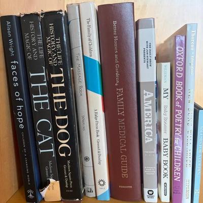 Books on Pets, Family, Society, and Reference