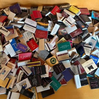 Matchbooks and Matchboxes from Various Establishments