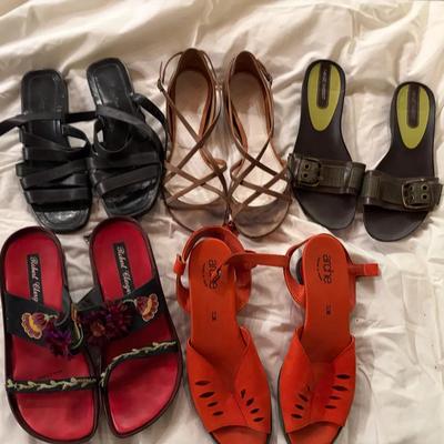 Women’s Sandals and Shoes Featuring Arche, Robert Clergerie, Nine West, and Calvin Klein