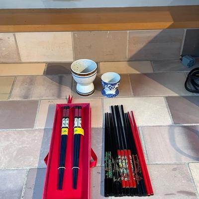 Decorative Chopsticks with Box and Accessories