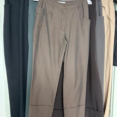 Wool Pants by Diana Slavin in Various Colors and Sizes XS-S