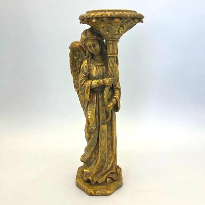 Gold Angel Candle Holder