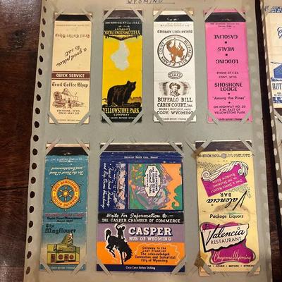 1930s-50s Vintage Matchbook Covers 