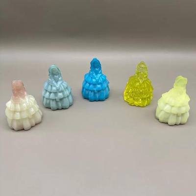 Vintage Boyd’s Art Glass - Nancy Dolls Set Of 5