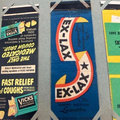 1930s-50s Vintage Matchbook Collection Album-phillumenist