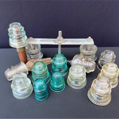 Vintage Glass Insulators