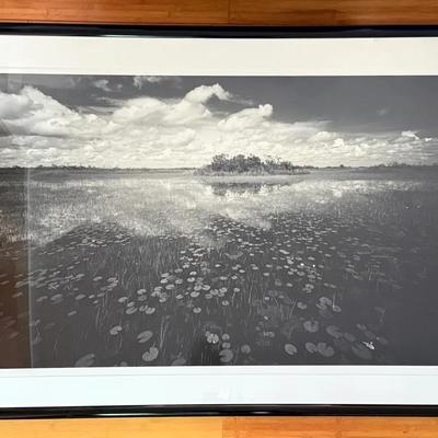 Clyde Butcher Signed & Numbered Gelatin Silver Photo “Loxahatchee Wildlife Refuge”