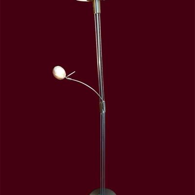 Torchiere Floor Lamp with Reading Light - 72"