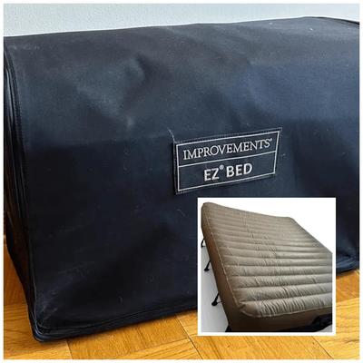 Improvements EZ Bed Inflatable Guest Bed w/ Wheeled Case, Full Size
