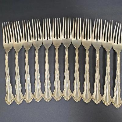 Sterling Silver Reed & Barton “Tara” Dinner Forks