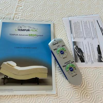 Tempur-Pedic Advanced Ergo System Adjustable Base Queen Size Bed 