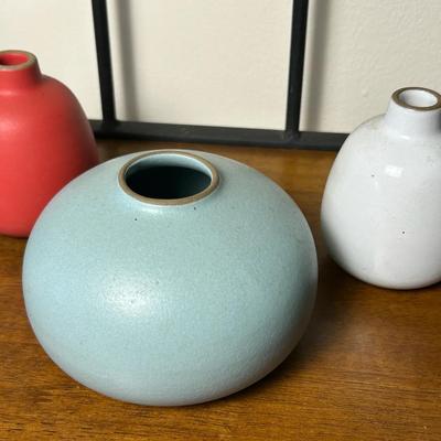 Heath Ceramic Bud Vases - 3.5-4” Tall