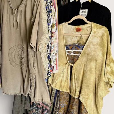 Flax by Jeanne Engelhart, Oliver Jung Paris & More Women’s Boho-Style Clothing- Size L,XL