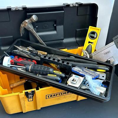 Craftsman Toolbox With Assorted Tools, 20×8×9"
