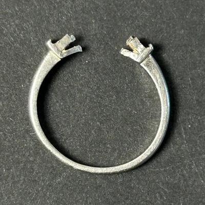 Platinum Ring - Damaged - Size 8