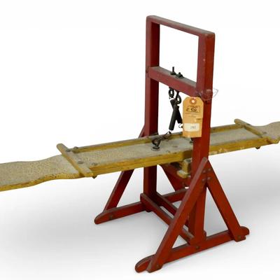 Vintage Seesaw Patent Model - 36x19x10"