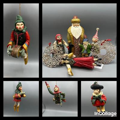 Russian Santa And House Of Hatten Collectibles 