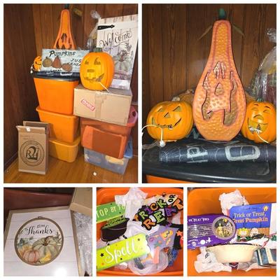 Halloween, Thanksgiving & Fall Mystery Lot 