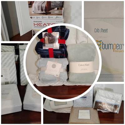 Sheet Sets In Assorted Sizes & Throw Blankets