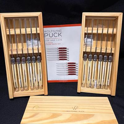 Wolfgang Puck 12 Pc Steak Knife Set