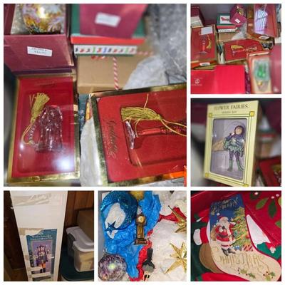 Mystery Christmas Decor Lot #1: Gorham, Nutcracker