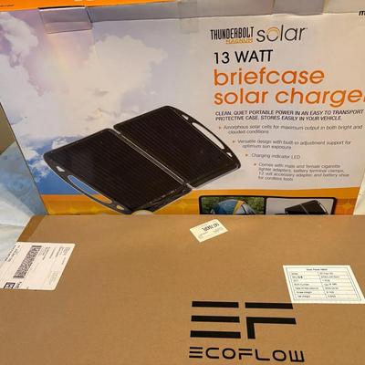 Eco Flow Solar Panel 160W, Thunderbolt Briefcase Solar Charger-NIB