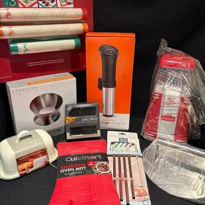 New Kitchen Items-Scales, Popcorn Popper, Anova Precision Cooker & More