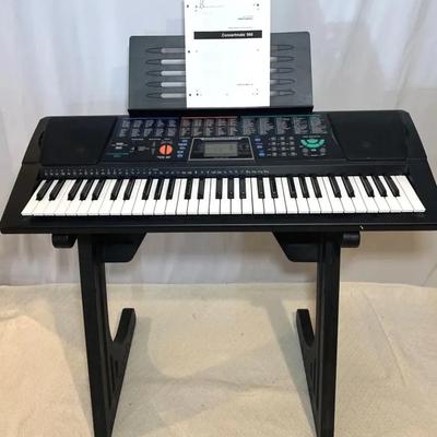 Concertmate 980 Electric Keyboard with Stand – RadioShack