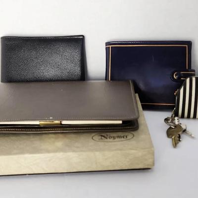 Vintage Wallet & Coin Purse Lot – Gimbel Brothers, Noymer & More