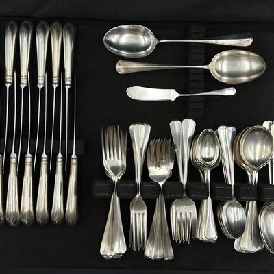 John Wanamaker Sheffield England EPNS Silverplate Flatware Set