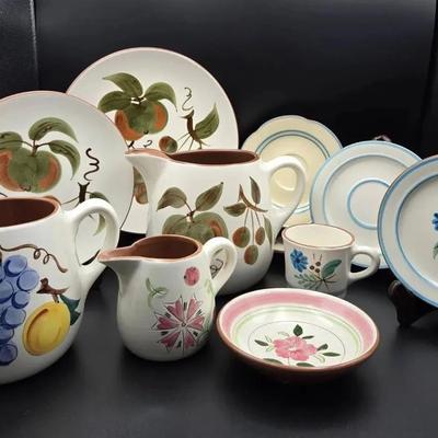 Stangl Pottery Lot – Fruit, Petite Flowers, Orchard Song, Bachelors Button & Wild Rose