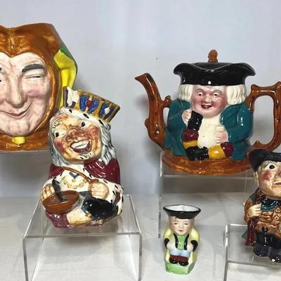 Staffordshire British Character Ware & Japanese Export Figurines – Vintage Collectibles