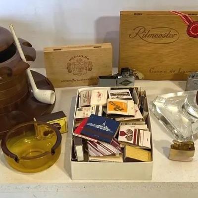 Mid-Century Gentleman’s Smokers Collection - Circa 1950s-1970s