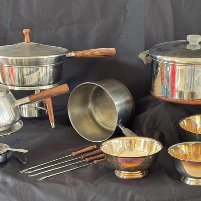 Vintage Copper Revere Pots & More 