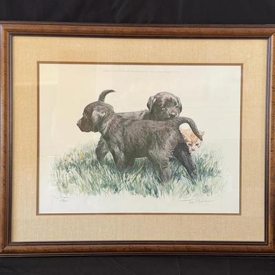 Threes A Crowd, Signed & No. Moore