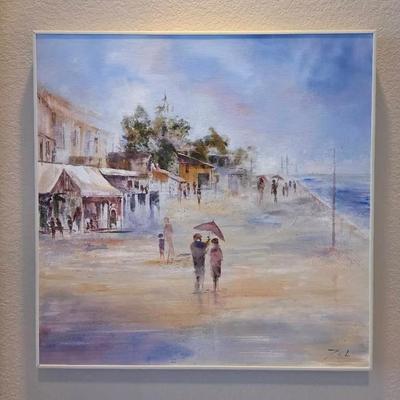 Zell Pilliard Beach Scene 