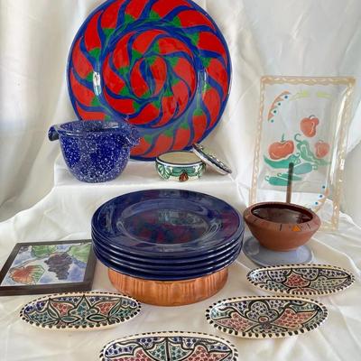 Mexican Talavera & Nubeul Pottery 