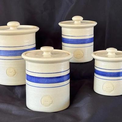 Nettlebed Pottery Storage Canisters 