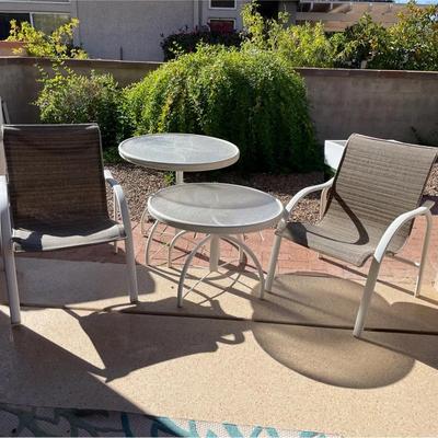 Patio Chairs And Tables