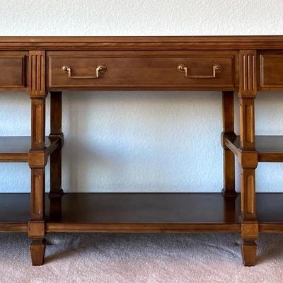 Ethan Allen Console Table 