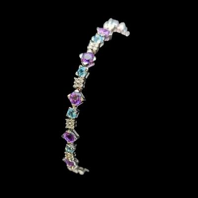 14K White Gold Bracelet, NAGL #1227024