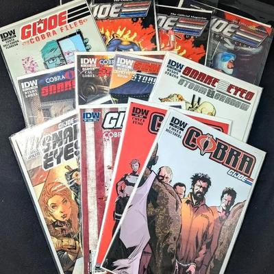 12 G.I. Joe Comics, All New