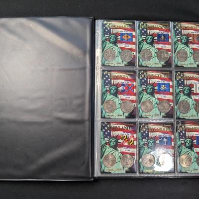 Complete P&D Statehood Quarters Set, 100 Coins, 1999-2008, All BU/UNC 