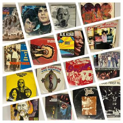 Lp records hippie country and blues lot 1