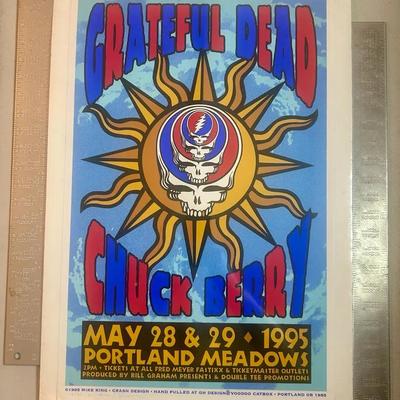 Grateful dead and chuck berry portland meadows may 28 29, 1995