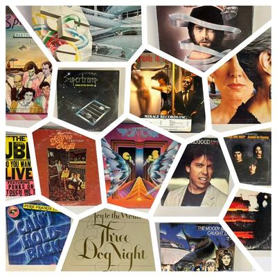 Lp records late 70s pop rock lot 1