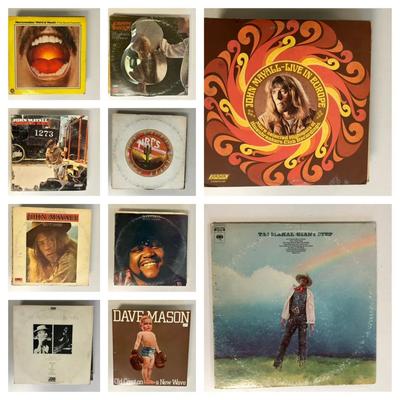 Lp records hippie country and blues lot 2
